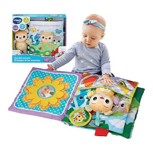 VTech Gran Libro Sensorial El Bosque de las Sorpresas 80-574322