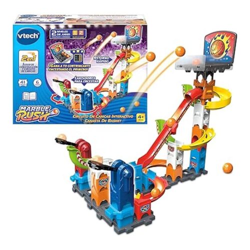VTech Marble Rush Canasta de Basket con 41 Piezas 80-579822