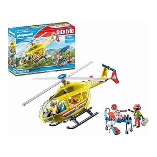 Playmobil City Life – Helicóptero de Rescate 71203