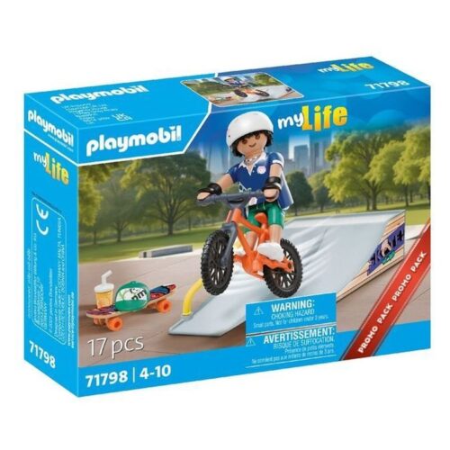 Playmobil My Life – Snowboarder con rampa 71798