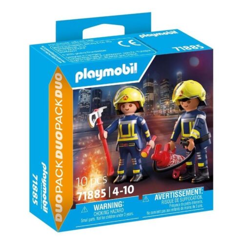 Playmobil Duo Pack – Bomberos en acción 71885