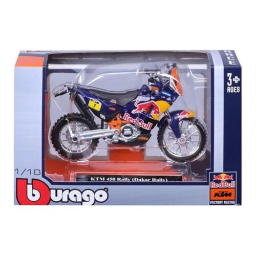 Bburago KTM 450 Rally Factory Racing Team 1:18 78048