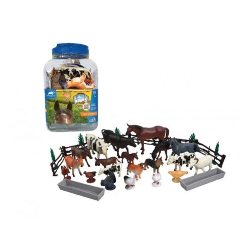 Set de 40 Piezas Animales de Granja D6703