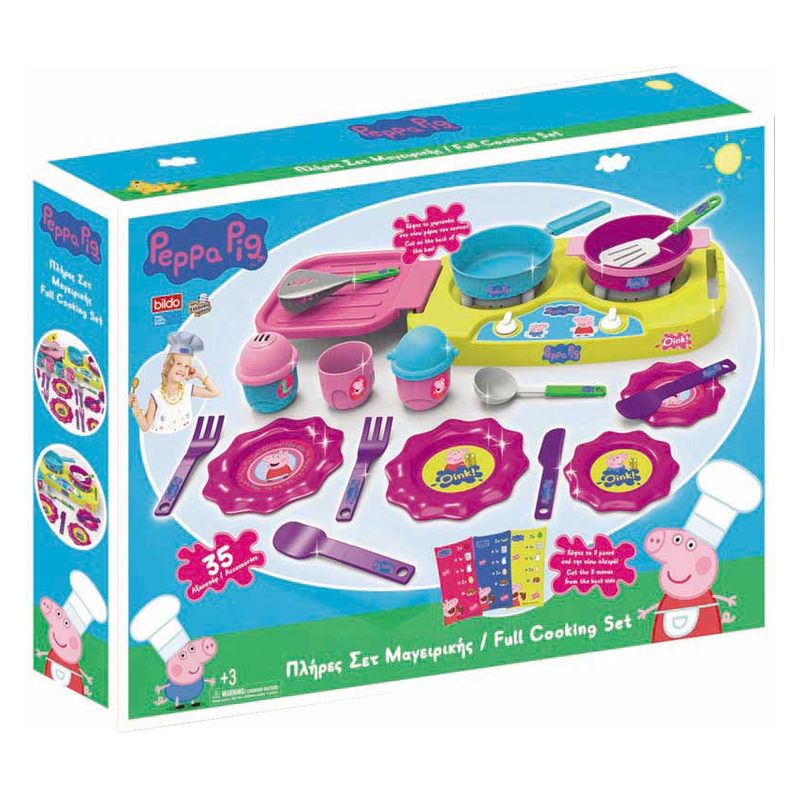 Set de Cocina Peppa Pig 35 Piezas B-8108