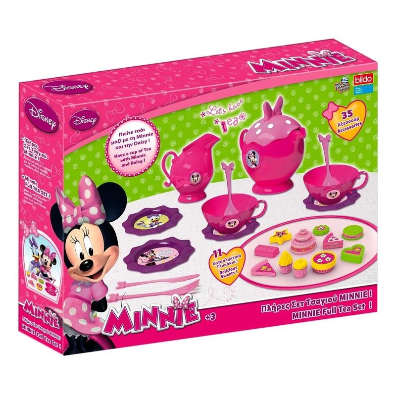 Set de Té Minnie Mouse con 32 Piezas B-8422