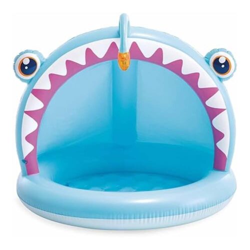 Intex Piscina Infantil Hinchable Angler Fish con Parasol 58400