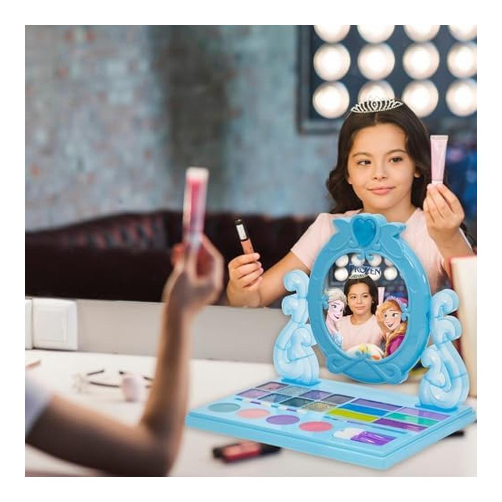 Disney Frozen Juego de Maquillaje Compacto con Espejo y Música FZ2490GG - Imagen 2