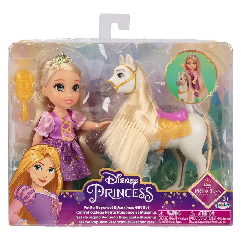 Set Rapunzel y Maximus Disney Princesas 15 cm 221584-EU JAKKS - Imagen 2
