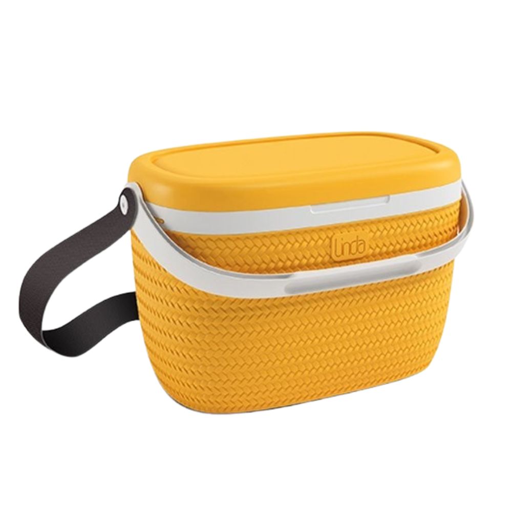 Nevera Bandolera Linda Mostaza 18 L 62398