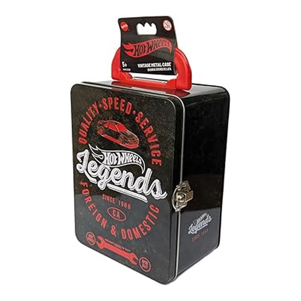 Cefa Toys Maletín Metálico Vintage Hot Wheels para 18 Coches 4629