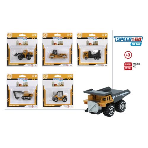 ColorBaby Speed & Go Vehículos de Construcción Modelos Surtidos Modelo Surtido (1 unidad por artículo comprado)