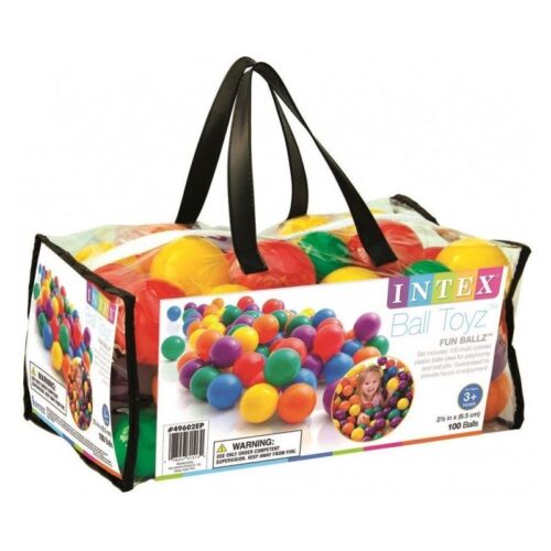 Set de pelotas para piscina de bolas Intex 49602