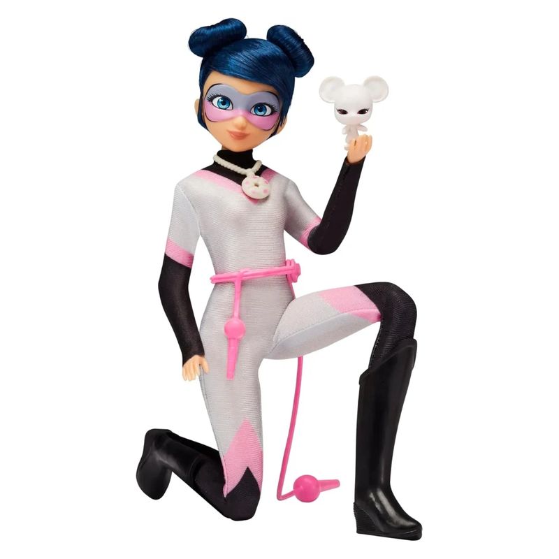Muñeca Miraculous Heroez Ladybird Black Cat Multimouse 26 cm 50022