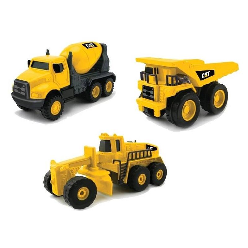 Funrise Caterpillar Pack 3 Mini Vehículos Metal Modelo Surtido (1 unidad por artículo comprado) - Imagen 2