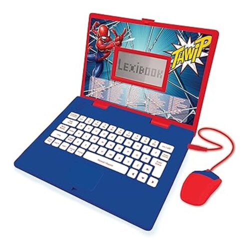 Lexibook Spider-Man Ordenador Educativo Bilingüe LE-JC598SPI2