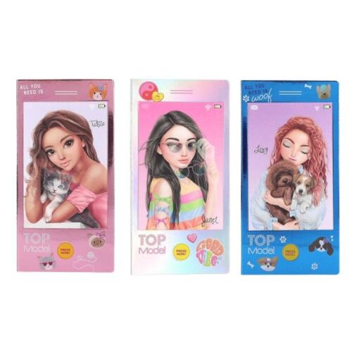 Depesche TopModel Mini Libro de Colorear con Música Modelo Surtido (1 unidad por artículo comprado)