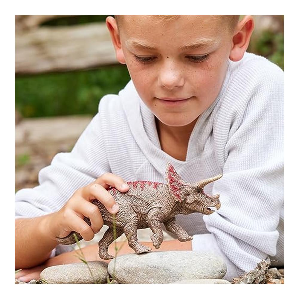 Schleich Figura Dinosaurio Triceratops 9.8 cm 15000 - Imagen 2