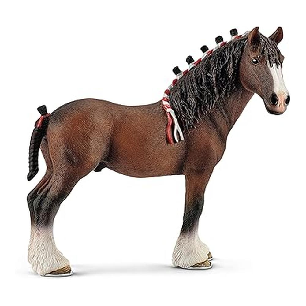 Schleich Figura Semental Clydesdale 6x13x12 cm 13808