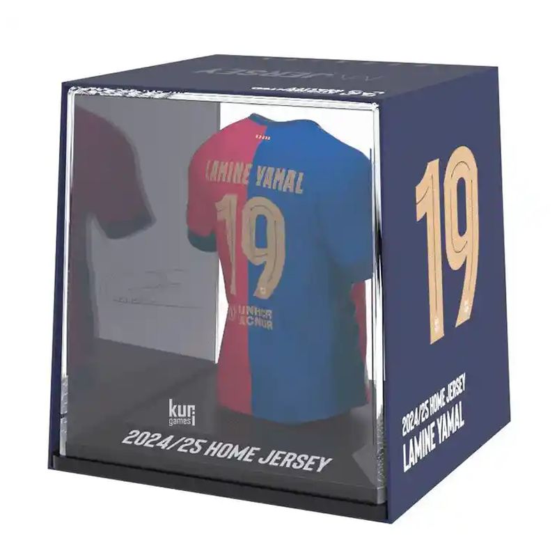 Figura Camiseta Lamine Yamal FC Barcelona 2024/25 firmada 44MY00001 - Imagen 2