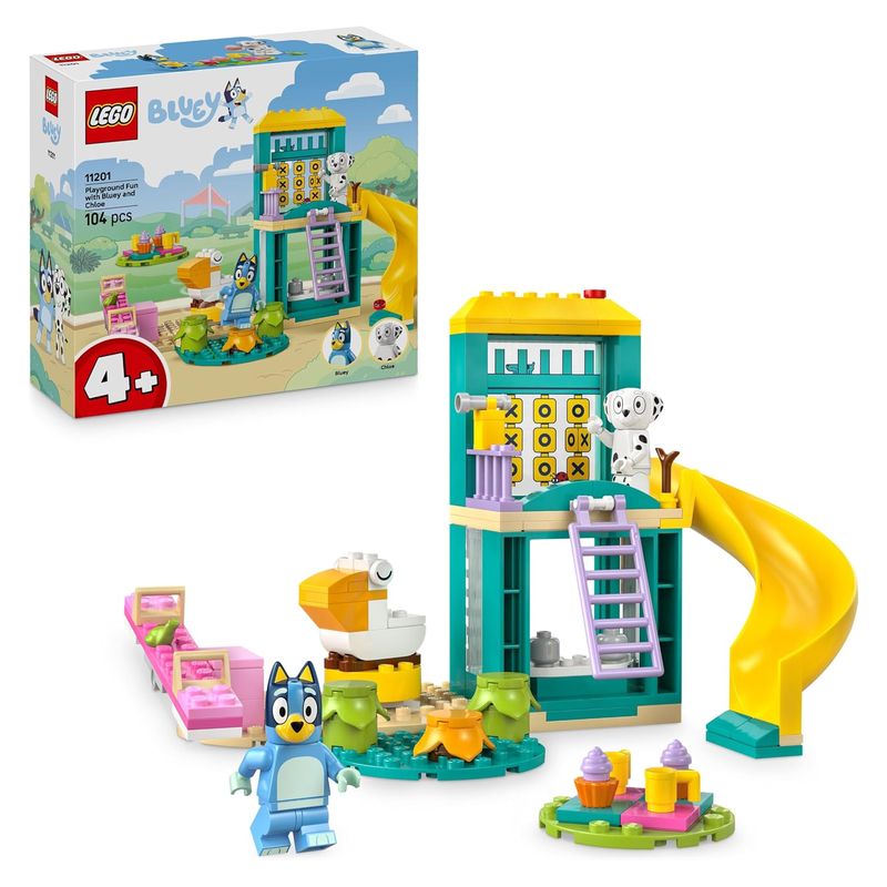 Lego Bluey Diversión en el parque de juegos con Bluey y Chloe 11201