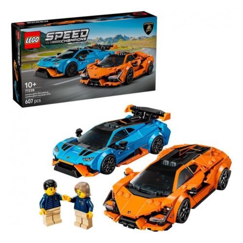 Lego Speed Champions Lamborghini Revuelto y Huracán STO 77238