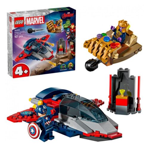 Lego Marvel Pack Capitán América vs. Thanos 76319