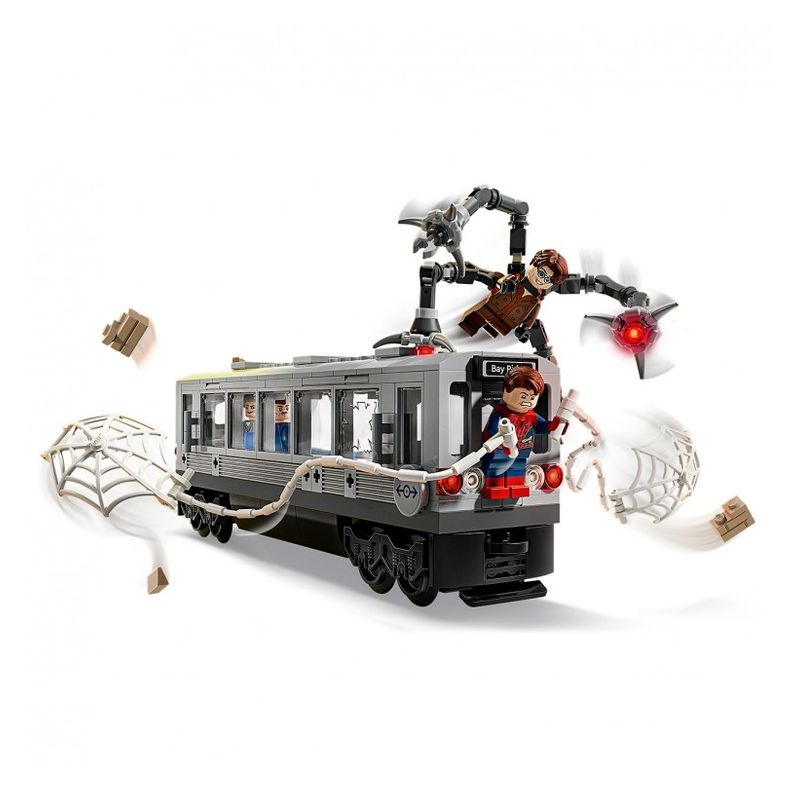 Lego Marvel Spider-Man vs. Doc Ock Escena del Tren Subterráneo 76321 - Imagen 2