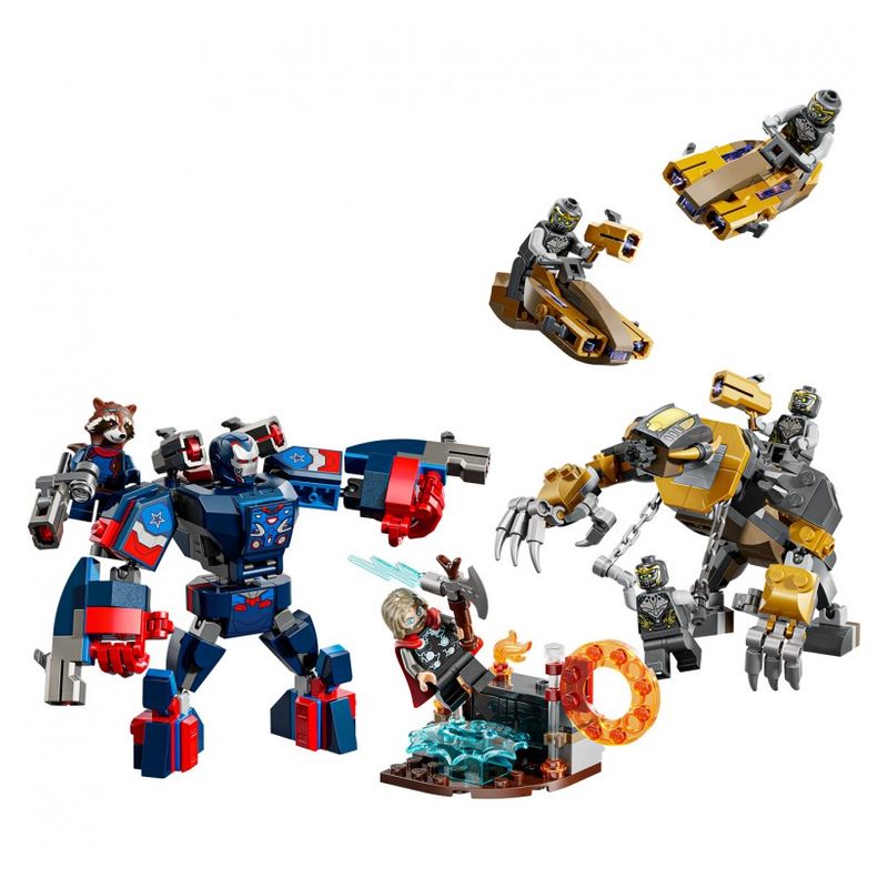 Lego Marvel Avengers Endgame Thor vs Chitauri 76322 - Imagen 2