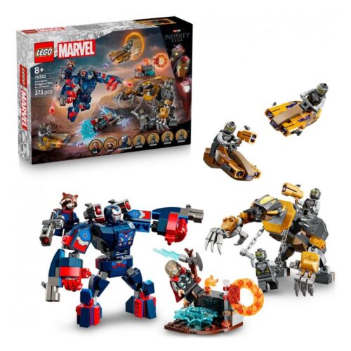 Lego Marvel Avengers Endgame Thor vs Chitauri 76322