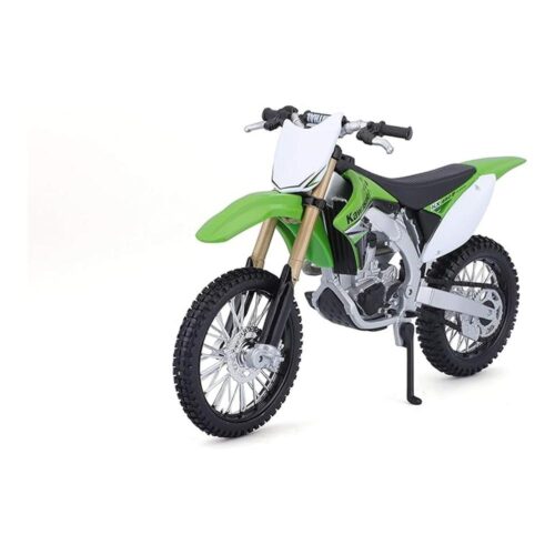 Maisto 2009 Kawasaki KX 450F 1:12 Die Cast Verde 31175
