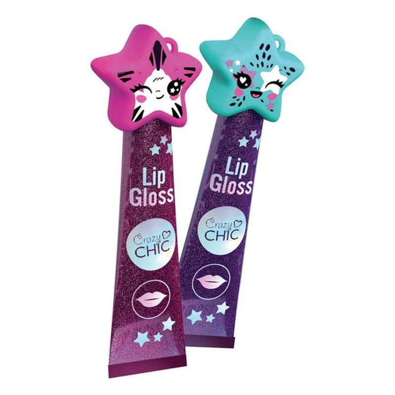 Clementoni Crazy Chic Lip Gloss Shine Modelo Surtido (1 unidad por artículo comprado)