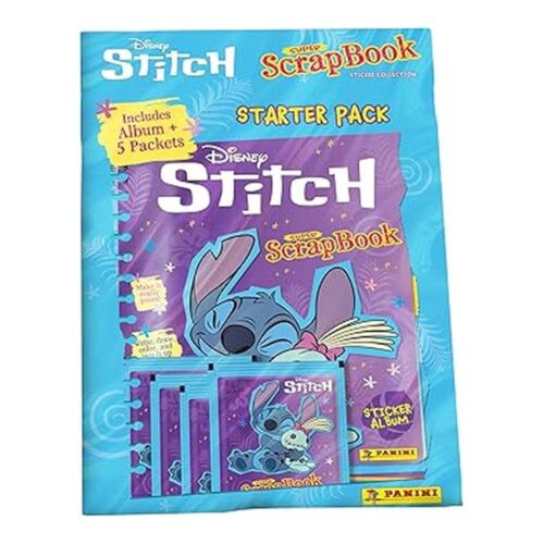 Panini Álbum Cromos Disney Stitch Super ScrapBook 25897