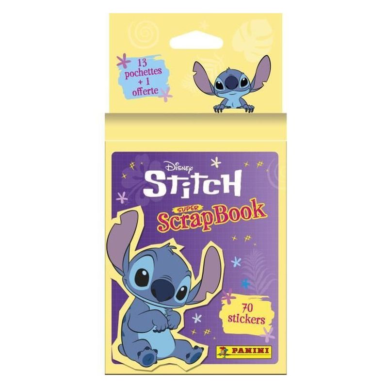 Panini Ecoblister 10 Sobres Disney Stitch Super ScrapBook 25965