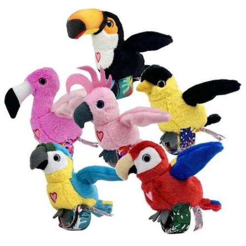 Famosa Peluche Pajarito Happy Yappers 18x18x5 cm Modelo Surtido (1 unidad por artículo comprado)