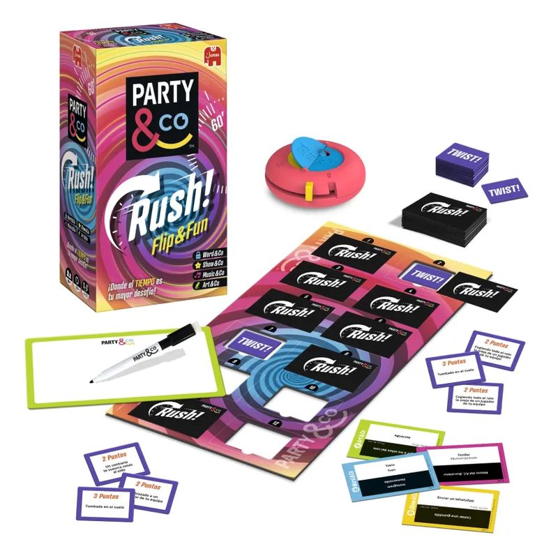 Diset Party & Co Rush Juego de Mesa 1120100282 - Imagen 2