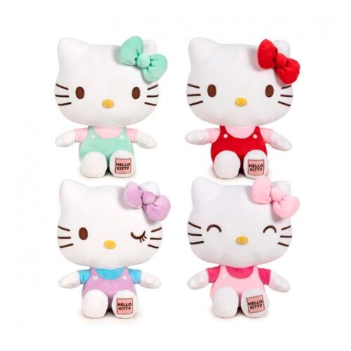 Famosa Peluche Hello Kitty 25 cm Softies Modelo Surtido (1 unidad por artículo comprado)
