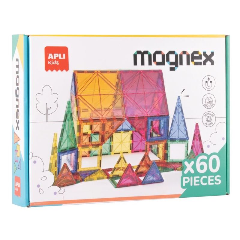 Apli Juego Magnético Magnex 60 Piezas 20137