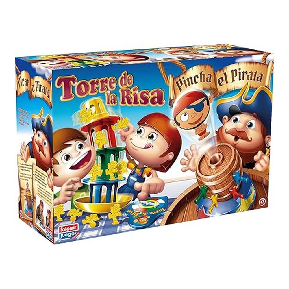 Falomir Pincha Pirata + Torre Risa Juego de Mesa 7777
