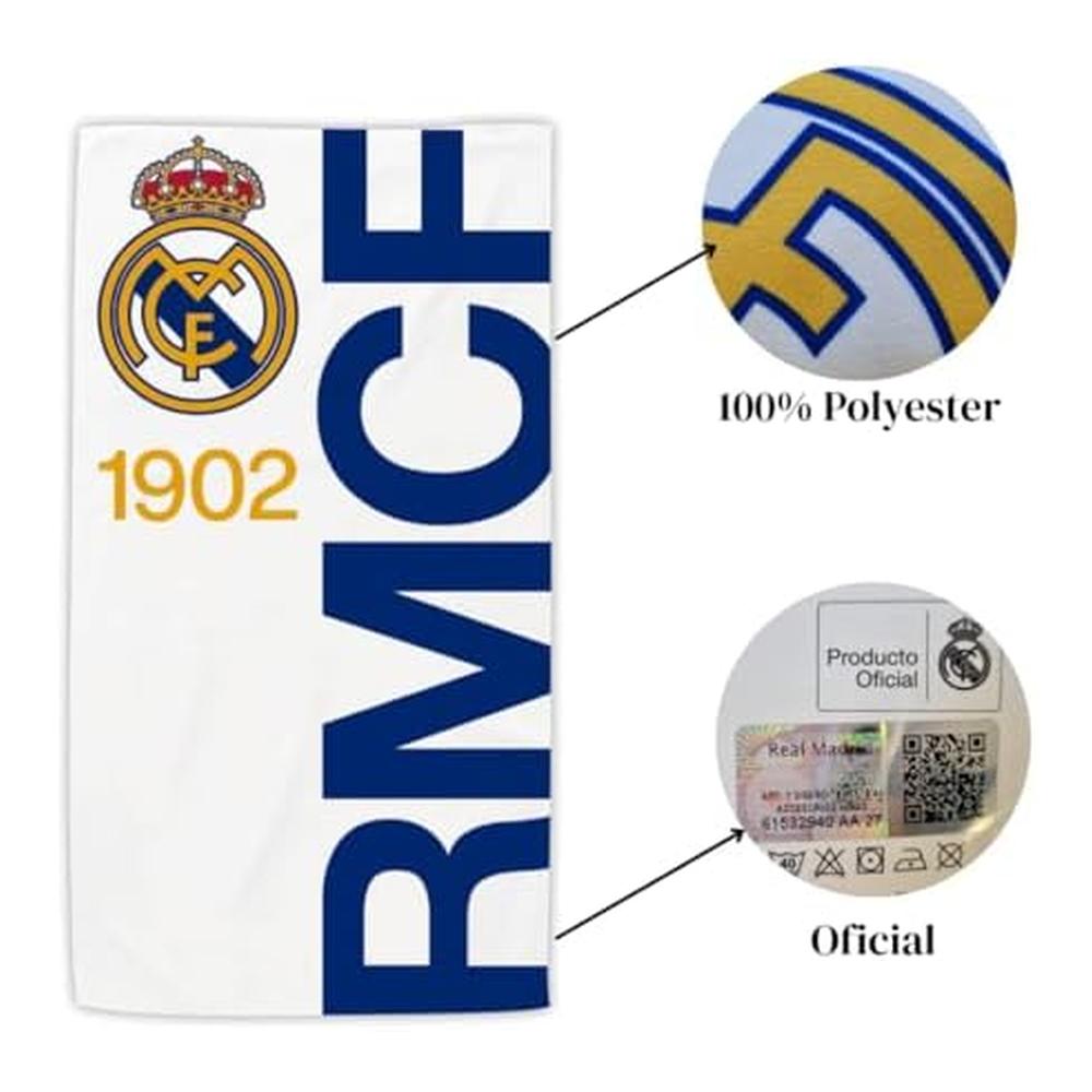 Arditex Toalla Real Madrid Microfibra 170x90 cm RM17076 - Imagen 2