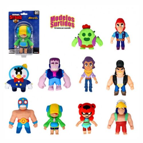 Figura Monsterflex Brawl Stars Modelos Varios Extensible 64390009