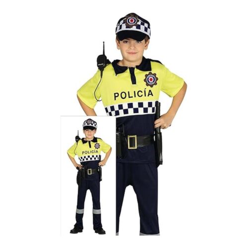 Fiestas Guirca Disfraz Policía Local Infantil Talla 3-4 años 87507