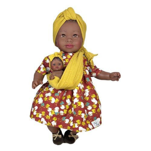 Nines María con Bebé Brown 6450