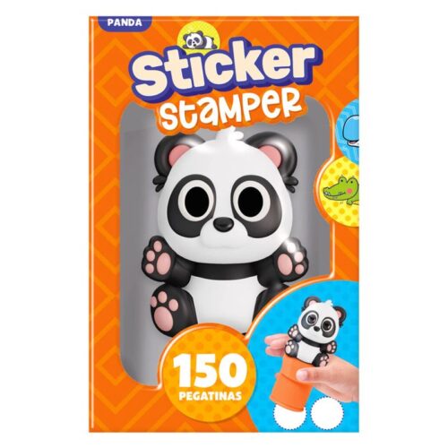 Imagiland Sticker Stamper Panda 150 Pegatinas PTST06