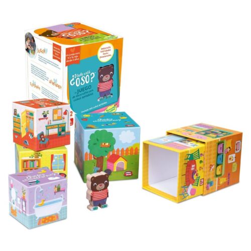 Ludilo – ¿Donde Está Oso? Juego de Mesa Educativo 89023