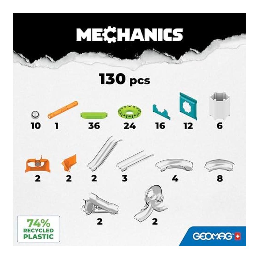 Geomag Mechanics Gravity Loops 130 Piezas 763 - Imagen 2