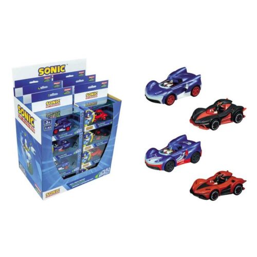 Sonic Coche Carreras Retrofricción Modelo Surtido (1 unidad por artículo comprado)
