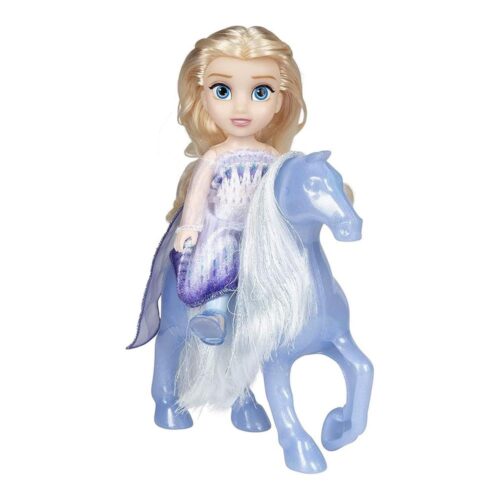 Muñeca Elsa con Nokk Frozen Disney 15 cm – Coleccionable 221594-RF1-EU