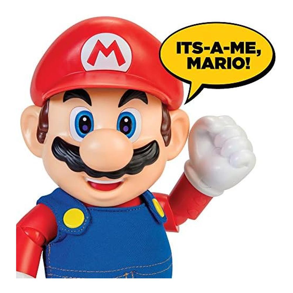 Super Mario – Figura Mario Bros “It´s Me” con 15 Puntos de Articulación – Reproduce Mas de 30 Frases y Sonidos 404304 - Imagen 2
