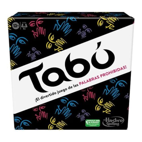 Hasbro Gaming Tabú Clásico – Juego de Adivinar Palabras F5254