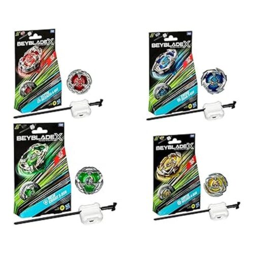 Hasbro Kit Beyblade X con Lanzador – Juguete de Batalla Coleccionable Modelo Surtido (1 unidad por artículo comprado)